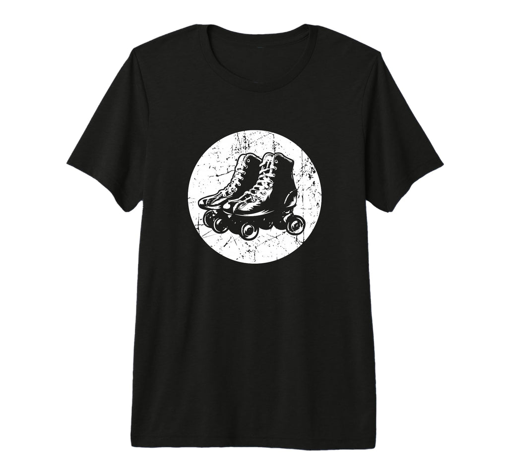 Roller Skates Roller Skaters Tri Blend T-Shirt - Fun Novelty Design Unisex - T-Shirt, Sweatshirt, Hoodie