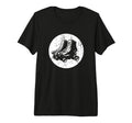 Roller Skates Roller Skaters Tri Blend T-Shirt - Fun Novelty Design Unisex - T-Shirt, Sweatshirt, Hoodie