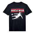 Austria Soccer Fans Jersey Austrian T-Shirt - Custom Art Print Unisex - T-Shirt, Sweatshirt, Hoodie