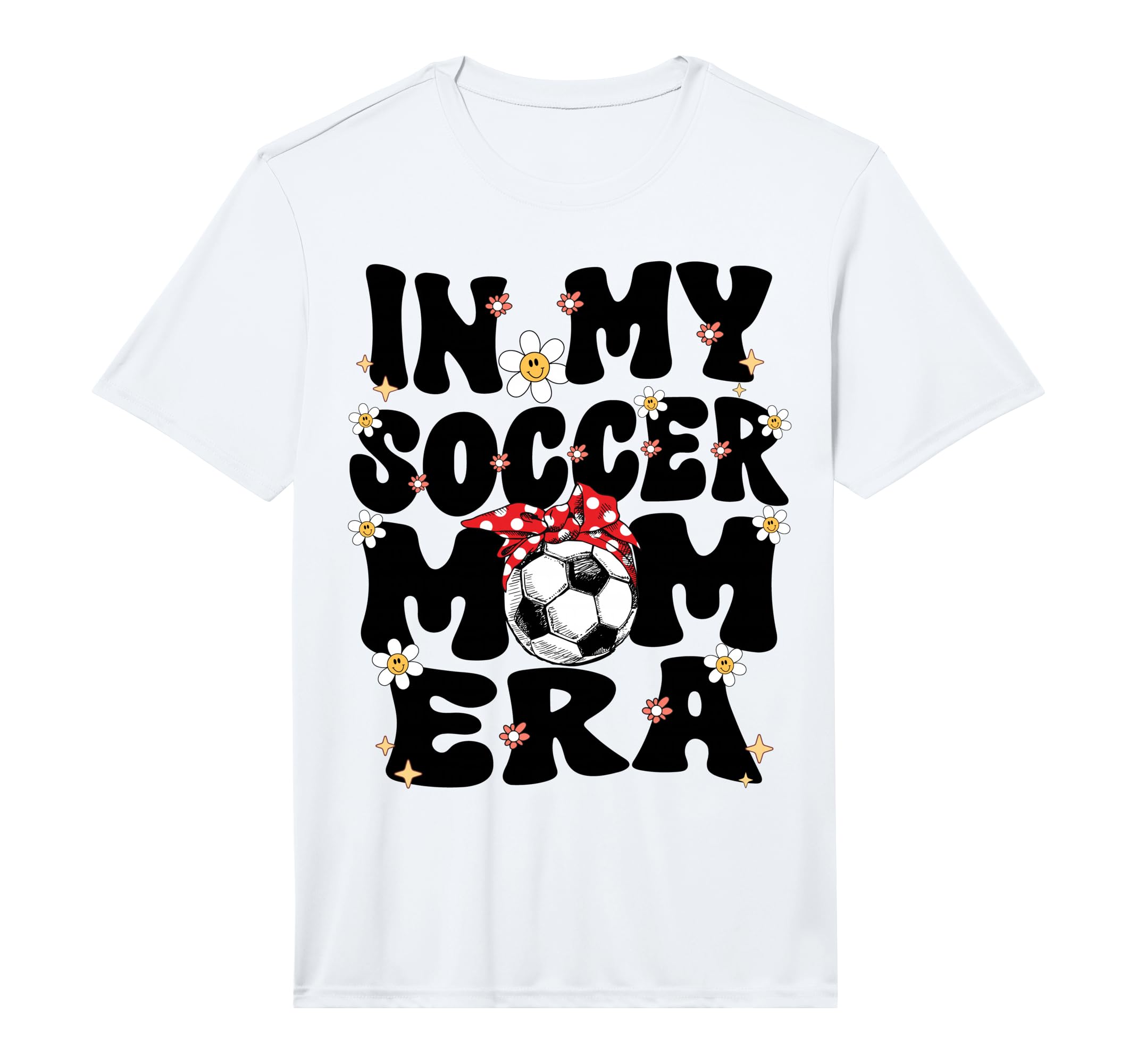 My Soccer Mom Era Groovy Soccer Mom T-Shirt - Streetwear Style for Adults - T-Shirt, Sweatshirt, Hoodie