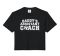Daddys Assistant Coach Soccer Sweatshirt - Minimalist Print for Adults - T-Shirt, Sweatshirt, Hoodie
