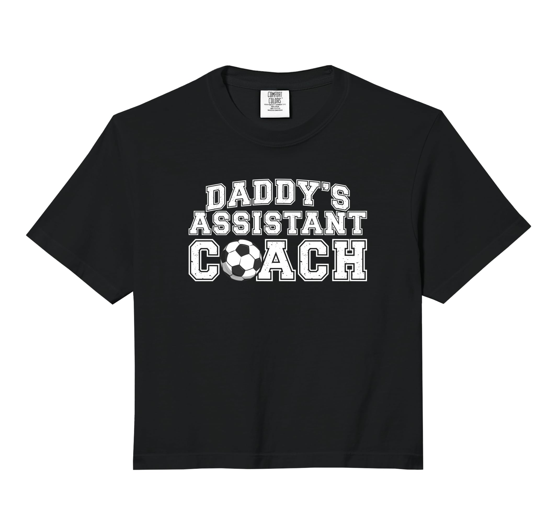 Daddys Assistant Coach Soccer Sweatshirt - Minimalist Print for Adults - T-Shirt, Sweatshirt, Hoodie
