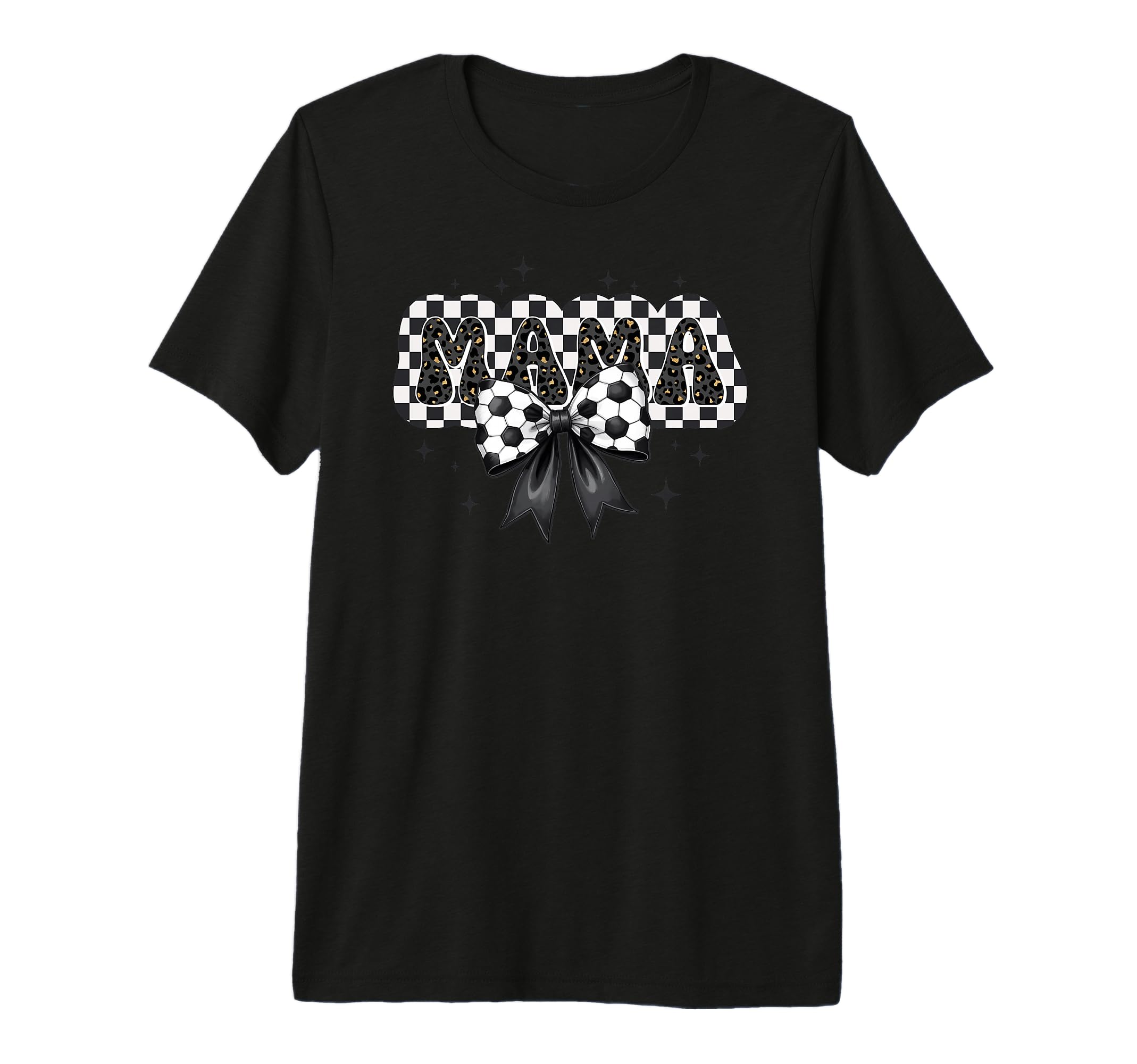 Soccer Mama Bow Mom Mommy Mother Gift Sports Hoodie - Unique Graphic Unisex - T-Shirt, Sweatshirt, Hoodie