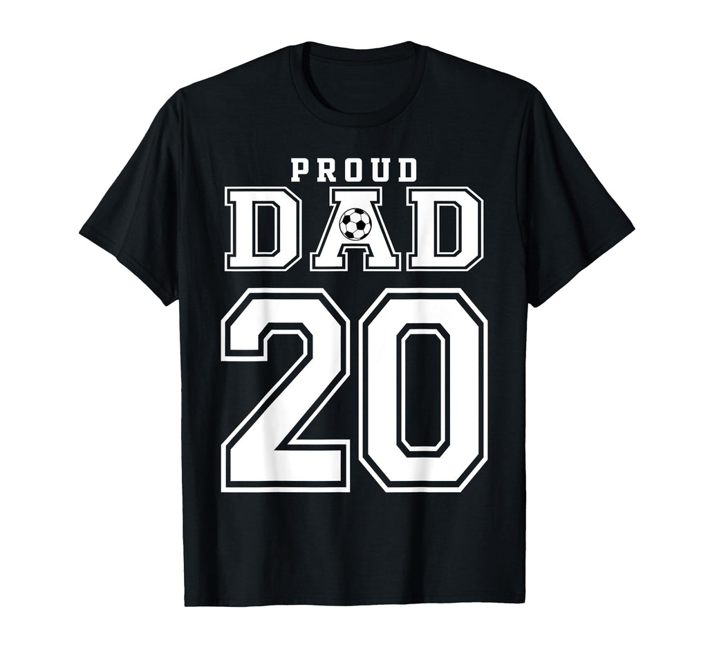 Number 20 Custom Proud Soccer Futbol T-Shirt - Unique Graphic Men Women - T-Shirt, Sweatshirt, Hoodie