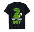 Happy 2Nd Birthday Soccer Lover 2 T-Shirt - Casual Everyday Wear Unisex - T-Shirt, Sweatshirt, Hoodie