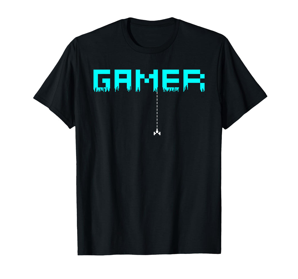 Gamer Pixel Old School Arcade Gaming T-Shirt - Streetwear Style for Adults - T-Shirt, Sweatshirt, Hoodie