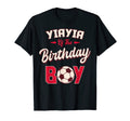 Yiayia Birthday Soccer Player Bday Party T-Shirt - Unique Graphic Unisex - T-Shirt, Sweatshirt, Hoodie