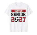 Soccer Senior 2027 Soccer Class 2027 T-Shirt - Trendy Graphic Men Women - T-Shirt, Sweatshirt, Hoodie