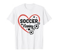 Soccer Nanny Heart Soccer Player T-Shirt - Minimalist Print for Adults - T-Shirt, Sweatshirt, Hoodie