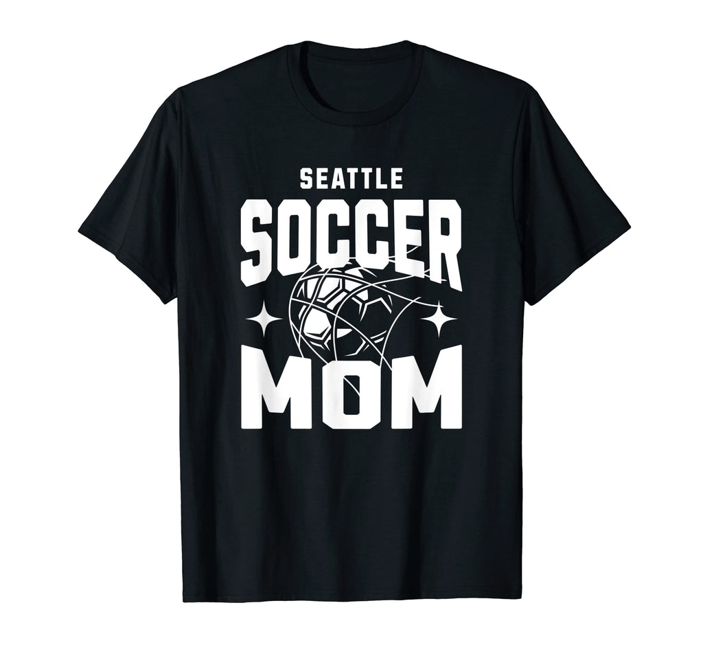 Seattle Soccer Mom Washington T-Shirt - Aesthetic Graphic Unisex - T-Shirt, Sweatshirt, Hoodie