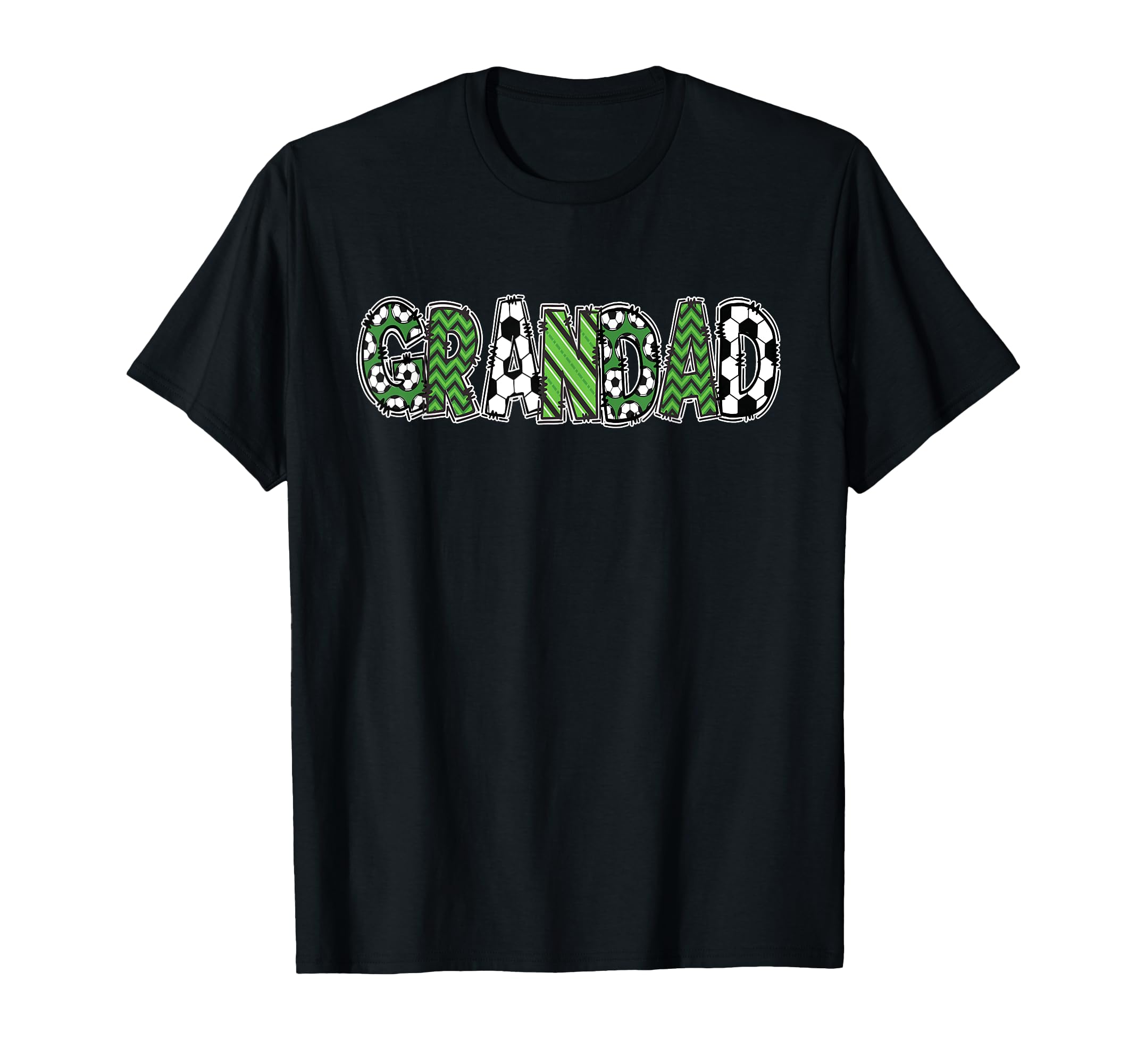 Soccer Grandpa Grandad Birthday T-Shirt - Casual Everyday Wear Men Women - T-Shirt, Sweatshirt, Hoodie