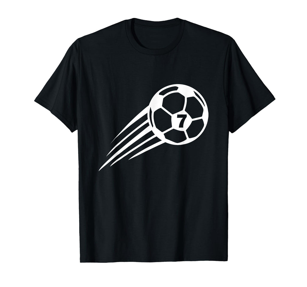 Soccer Shirts Soccer Number 7 T-Shirt - Casual Everyday Wear for Adults - T-Shirt, Sweatshirt, Hoodie