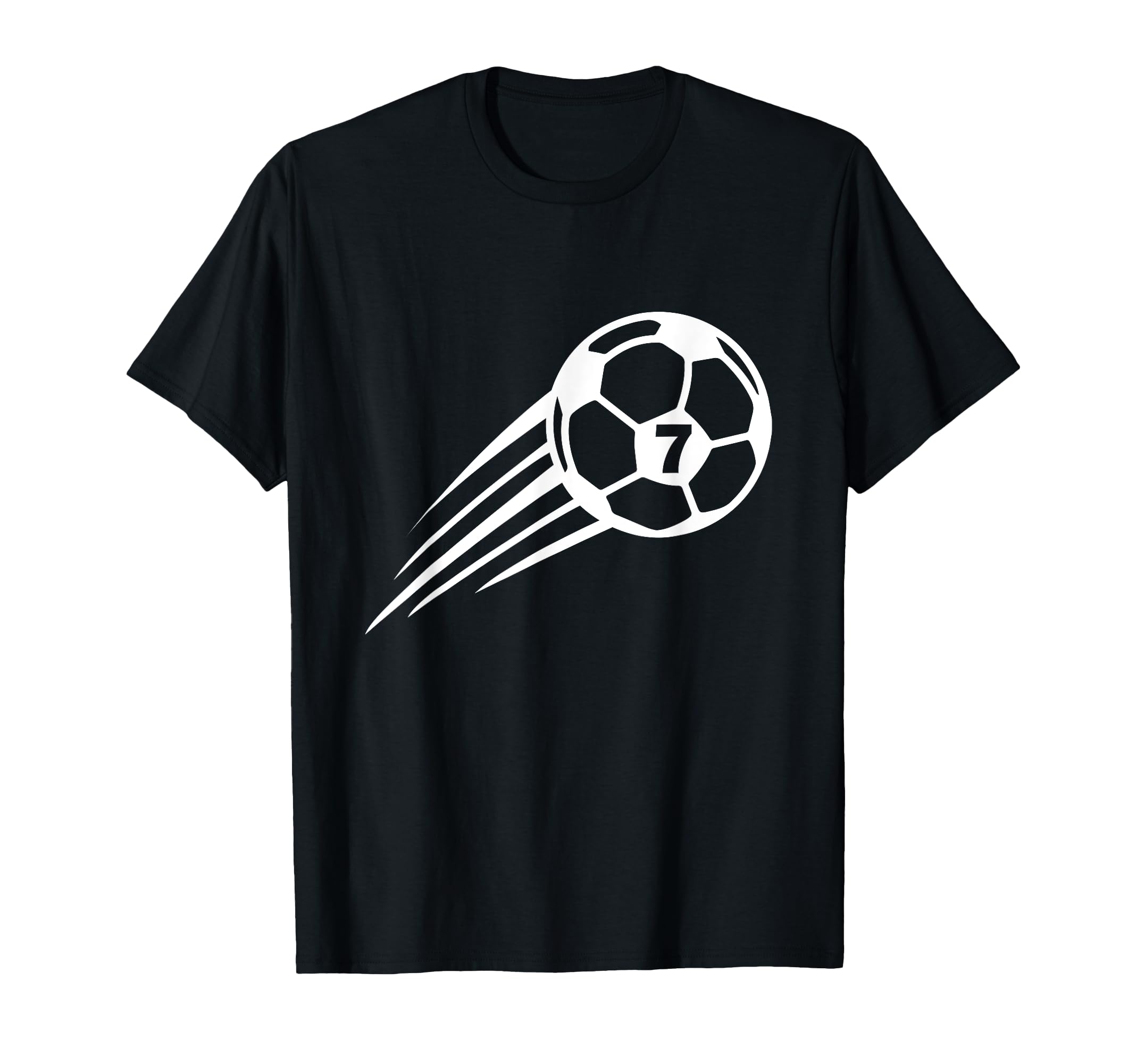 Soccer Shirts Soccer Number 7 T-Shirt - Casual Everyday Wear for Adults - T-Shirt, Sweatshirt, Hoodie