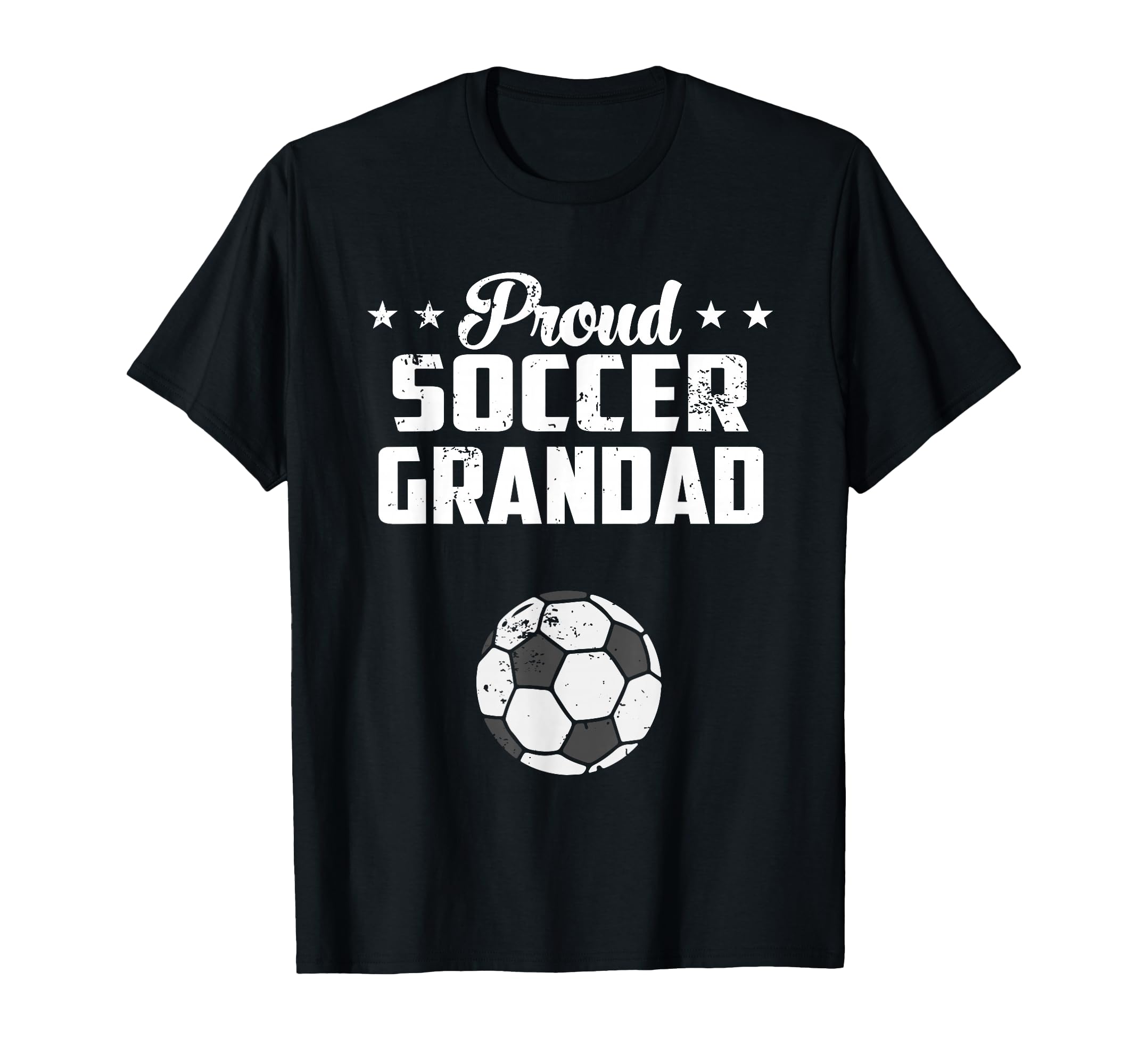 Proud Grandad Soccer Soccer Lover T-Shirt - Minimalist Print for Adults - T-Shirt, Sweatshirt, Hoodie