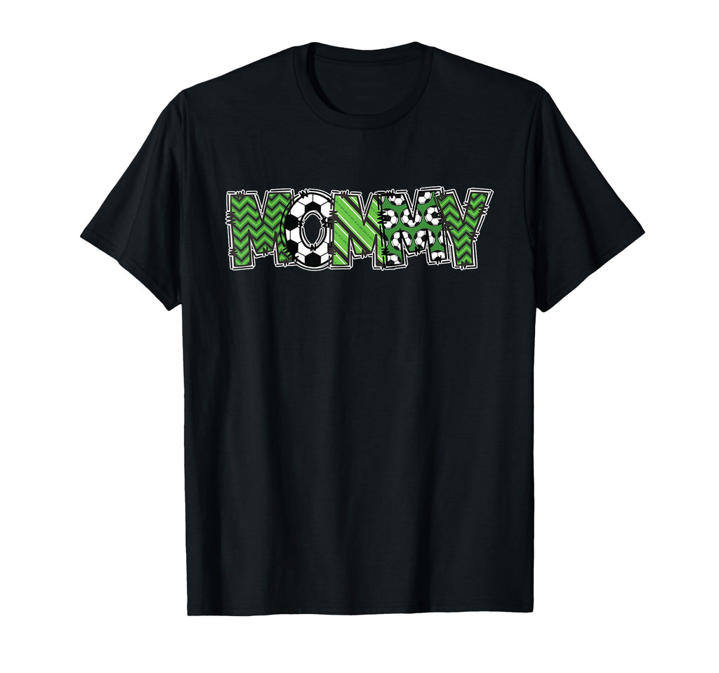 Soccer Mom Mommy Birthday Party T-Shirt - Casual Everyday Wear Unisex - T-Shirt, Sweatshirt, Hoodie