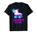 Gamer Gift 8 Bit Roller Skates Video T-Shirt - Trendy Graphic Men Women - T-Shirt, Sweatshirt, Hoodie