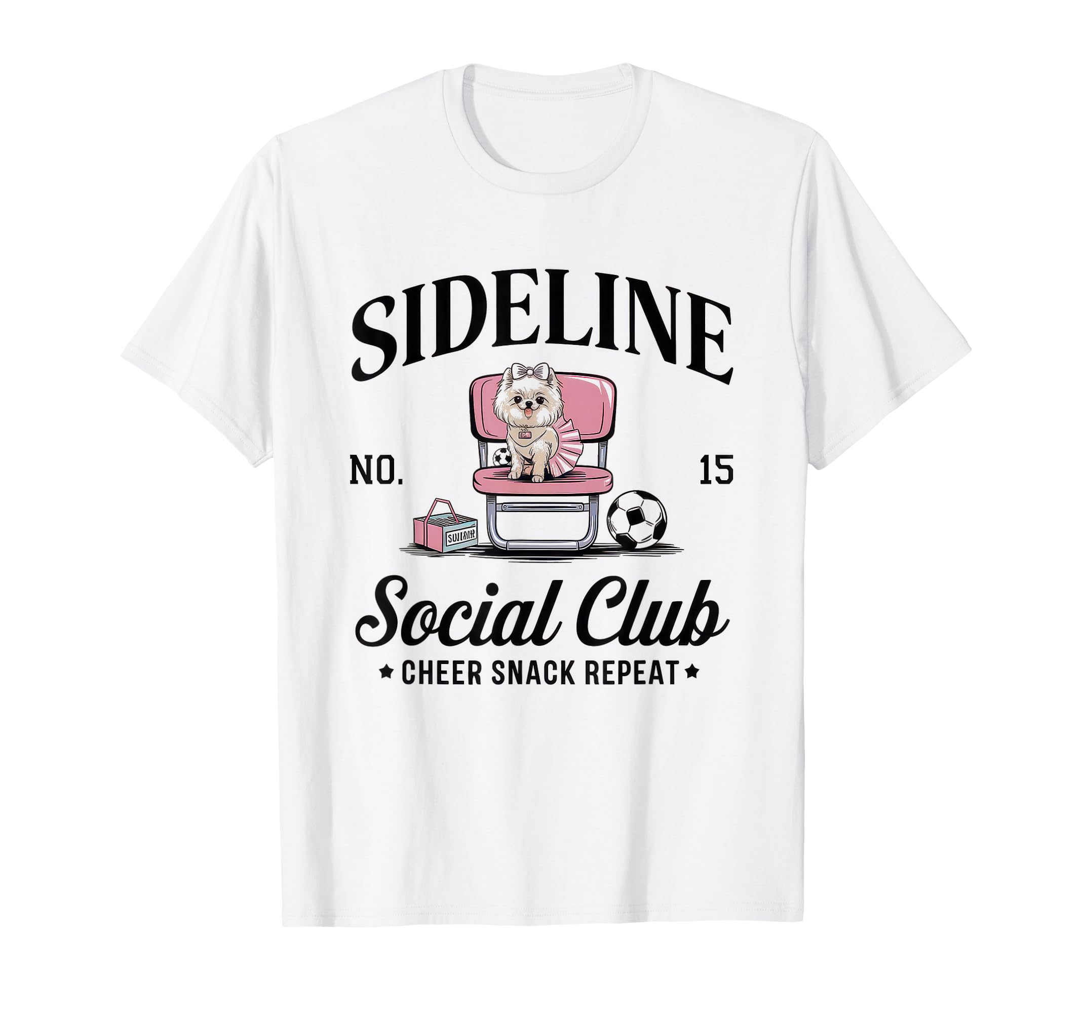 Sideline Social Club Soccer Mom Game Day T-Shirt - Minimalist Print Unisex - T-Shirt, Sweatshirt, Hoodie