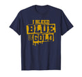 I Bleed Blue And Gold Game Day Group T-Shirt - Unique Graphic Men Women - T-Shirt, Sweatshirt, Hoodie