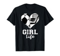 Life Heart Funny Soccer Hockey T-Shirt - Aesthetic Graphic for Adults - T-Shirt, Sweatshirt, Hoodie