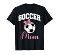 Soccer Mom Bow Soccer Ball T-Shirt - Aesthetic Graphic for Adults - T-Shirt, Sweatshirt, Hoodie