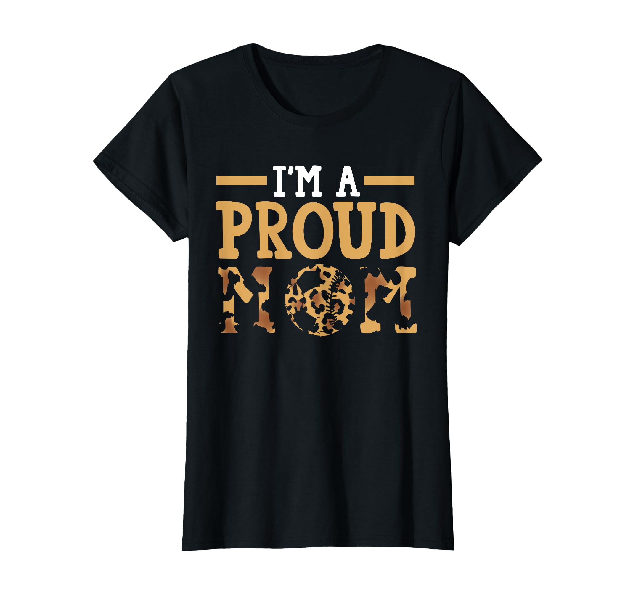 Im Proud Mom Baseball T-Shirt - Custom Art Print for Adults - T-Shirt, Sweatshirt, Hoodie