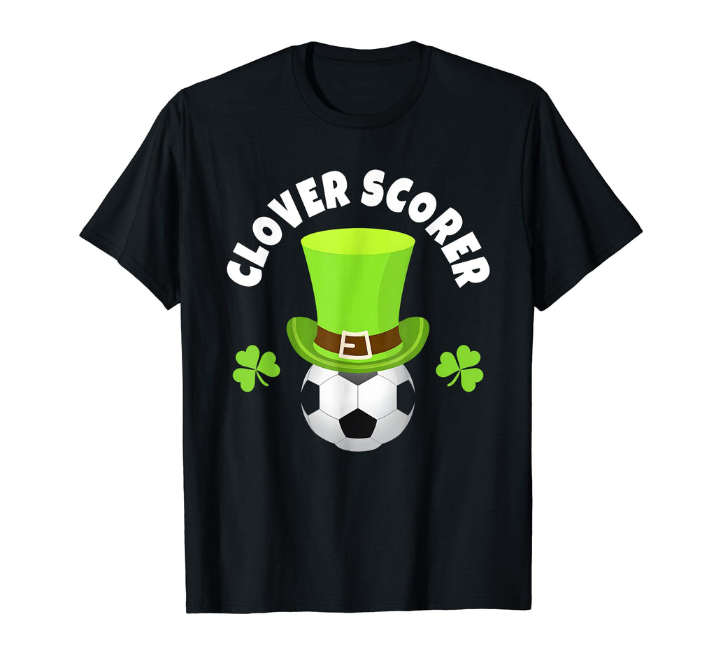 Soccer Team Striker St Patricks Day Hoodie - Novelty Apparel Unisex - T-Shirt, Sweatshirt, Hoodie