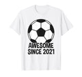 Awesome Since 2021 5Th Birthday 5 Year T-Shirt - Novelty Apparel Unisex - T-Shirt, Sweatshirt, Hoodie