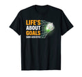 Lifes About Goals And Assists Funny T-Shirt - Aesthetic Graphic for Adults - T-Shirt, Sweatshirt, Hoodie