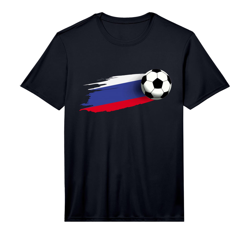 Russia Flag Russia Soccer Flag Russia T-Shirt - Novelty Apparel Unisex - T-Shirt, Sweatshirt, Hoodie