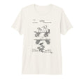 Roller Skate Patent Blueprint Roller T-Shirt - Minimalist Print for Adults - T-Shirt, Sweatshirt, Hoodie