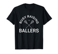 Funny Lacrosse Mom Coach Busy Raising T-Shirt - Trendy Graphic for Adults - T-Shirt, Sweatshirt, Hoodie
