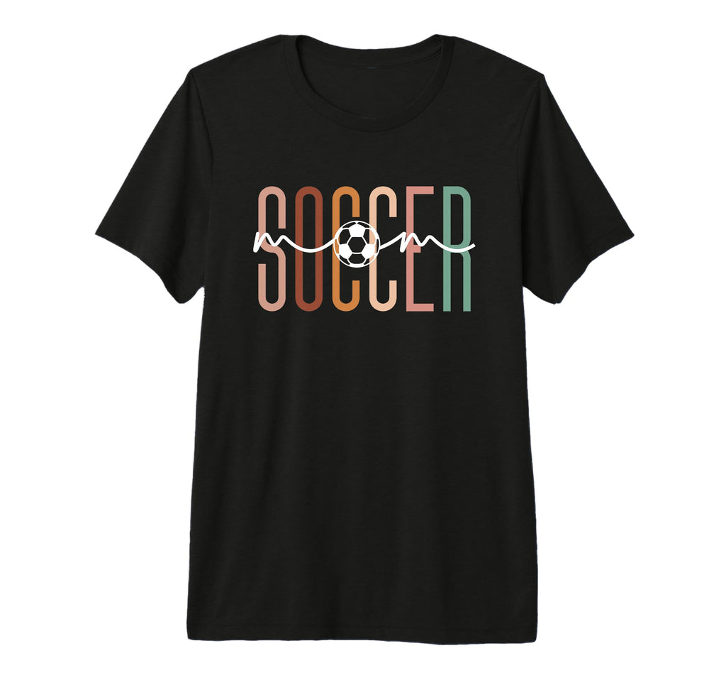 Soccer Mom Soccer Mama Mom Life T-Shirt - Custom Art Print for Adults - T-Shirt, Sweatshirt, Hoodie