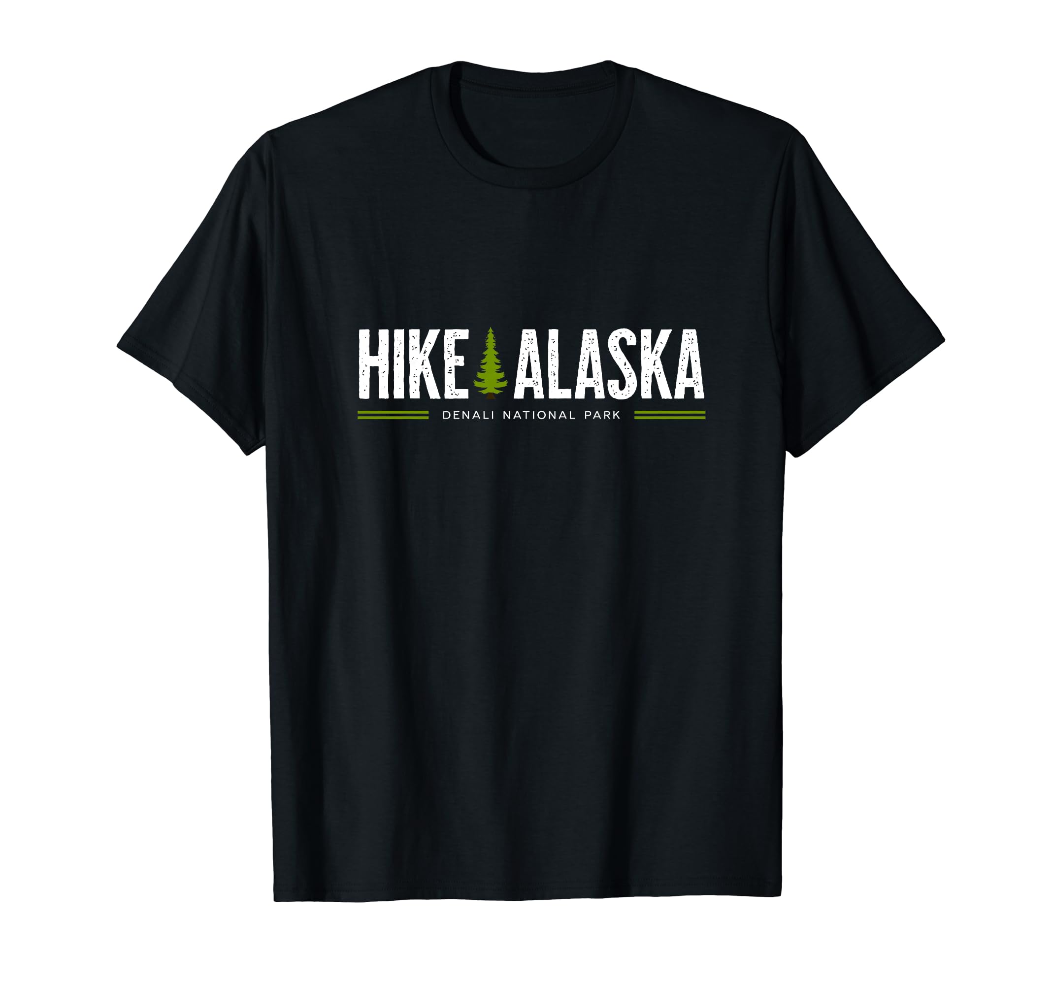Alaska Hike Denali National Park Tree T-Shirt - Unique Graphic Men Women - T-Shirt, Sweatshirt, Hoodie