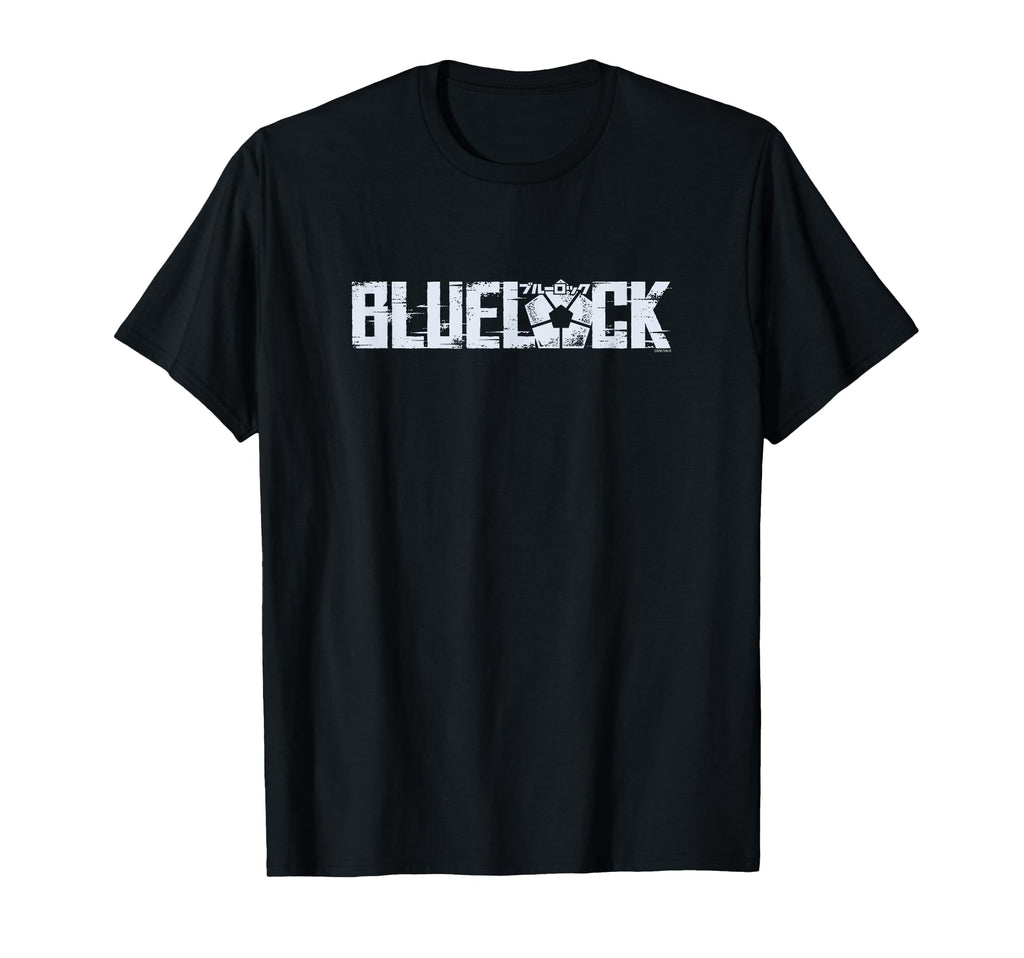 Blue Lock Epic Bold Distressed Glitch T-Shirt - Novelty Apparel Men Women - T-Shirt, Sweatshirt, Hoodie