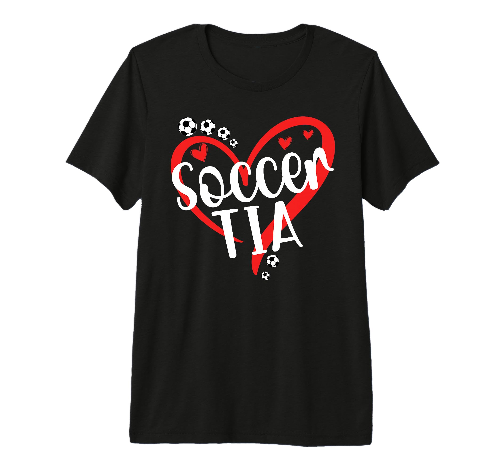Soccer Tia Heart Tia Soccer Player T-Shirt - Streetwear Style for Adults - T-Shirt, Sweatshirt, Hoodie