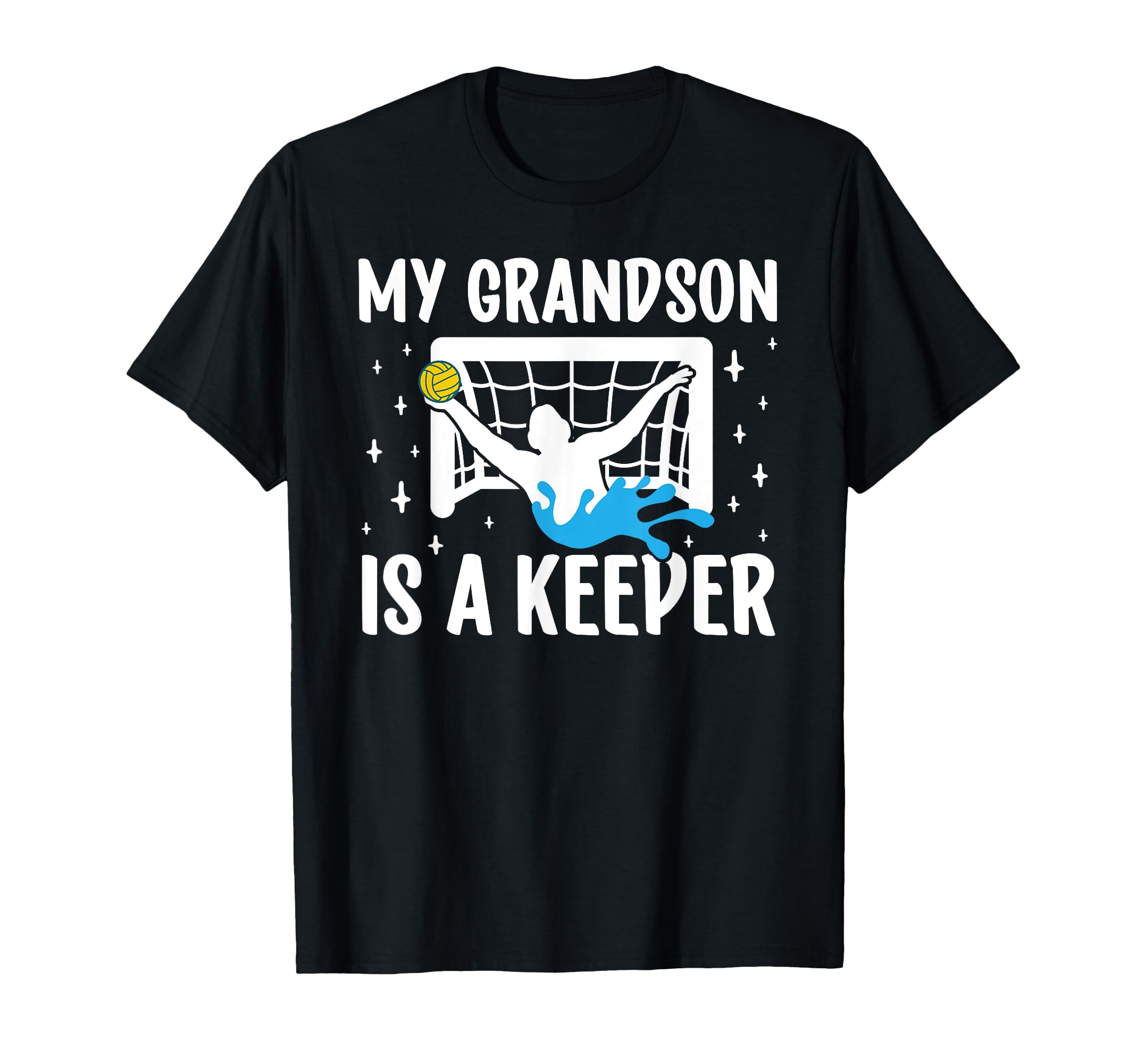 Proud Water Polo Keeper Grandma T-Shirt - Custom Art Print for Adults - T-Shirt, Sweatshirt, Hoodie