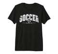 Soccer Mama Funny Sport Tri Blend T-Shirt - Novelty Apparel Unisex - T-Shirt, Sweatshirt, Hoodie
