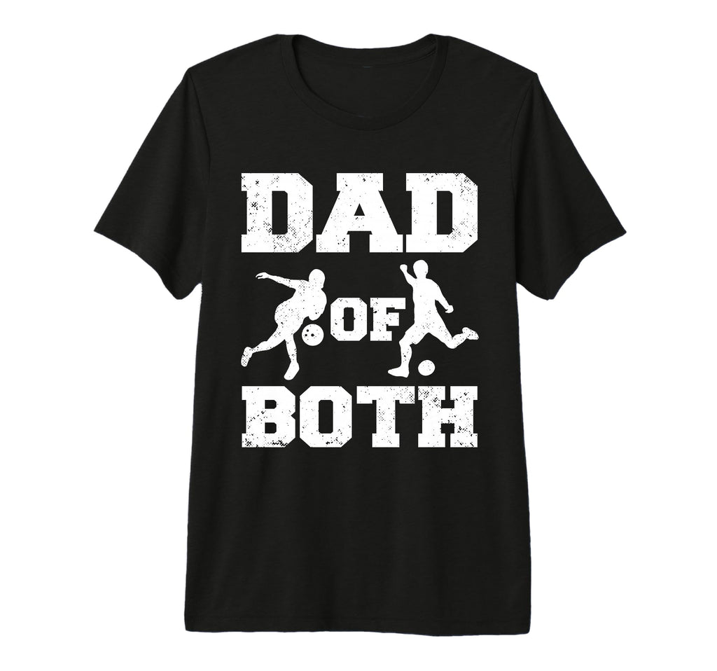 Mens Dad Both Funny Bowling Soccer Dad T-Shirt - Graphic Print for Adults - T-Shirt, Sweatshirt, Hoodie