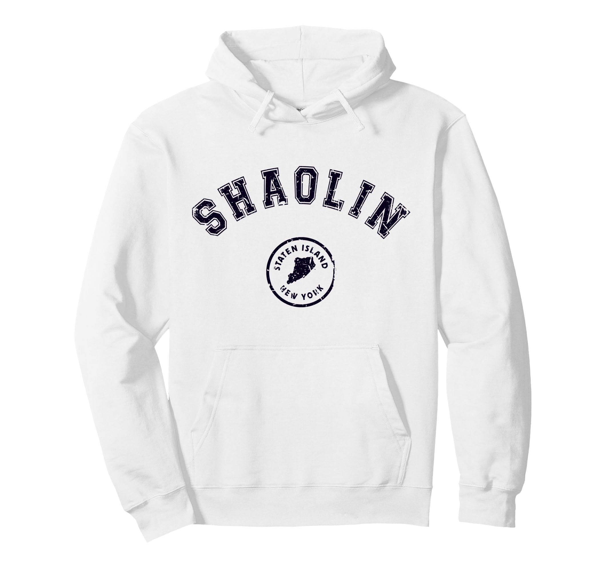 Staten Island Shaolin Old School Hip Hoodie - Novelty Apparel for Adults - T-Shirt, Sweatshirt, Hoodie