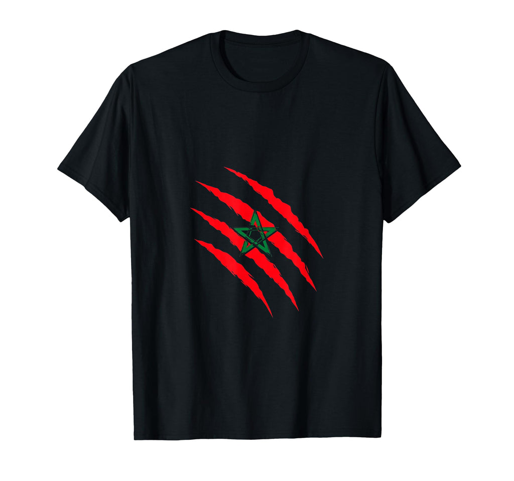 Lion Head Geometric Star Red Green T-Shirt - Aesthetic Graphic Men Women - T-Shirt, Sweatshirt, Hoodie