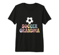 Proud Soccer Grandma Family Sport Groovy T-Shirt - Trendy Graphic Unisex - T-Shirt, Sweatshirt, Hoodie