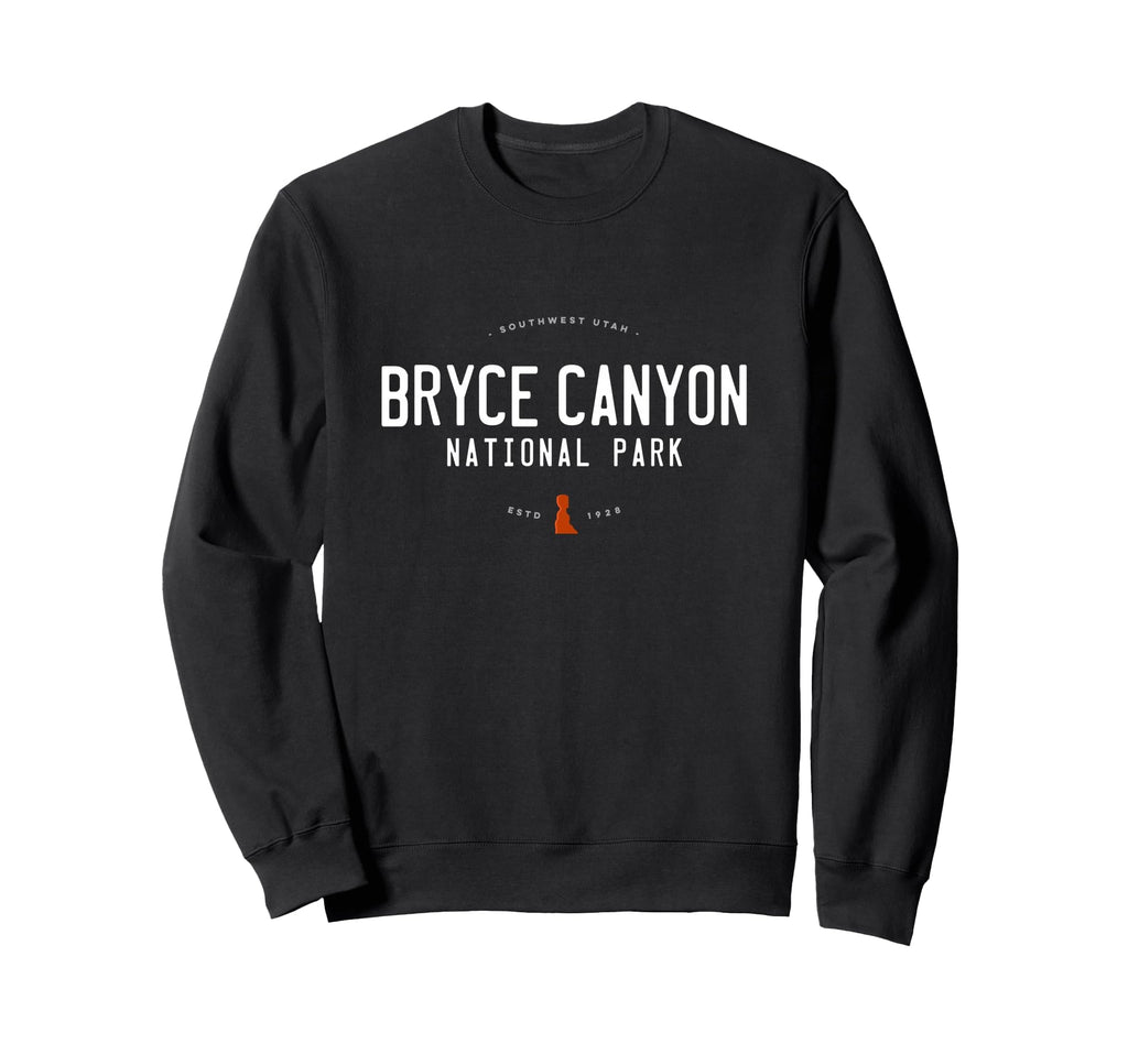 Bryce Canyon National Park Utah Black Sweatshirt - Novelty Apparel Unisex - T-Shirt, Sweatshirt, Hoodie