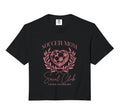 Soccer Mom Social Club Heart Sideline T-Shirt - Unique Graphic for Adults - T-Shirt, Sweatshirt, Hoodie