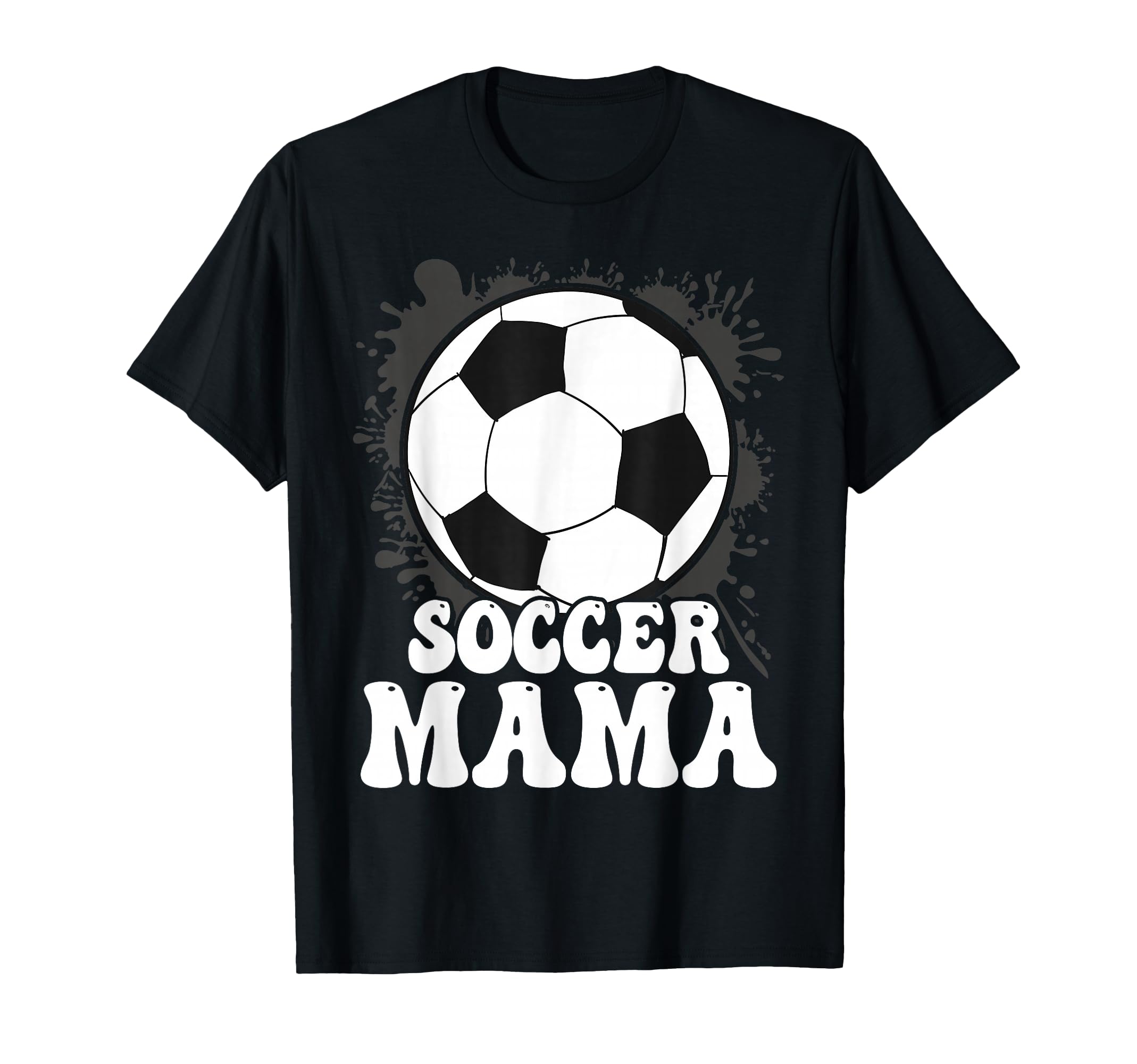 Soccer Mama Groovy Soccer Mom Mothers Day T-Shirt - Novelty Apparel Unisex - T-Shirt, Sweatshirt, Hoodie