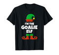 Im Goalie Elf Family Pajama Hockey Soccer T-Shirt - Graphic Print Unisex - T-Shirt, Sweatshirt, Hoodie
