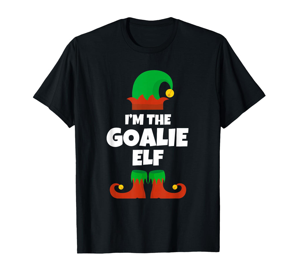 Im Goalie Elf Family Pajama Hockey T-Shirt - Minimalist Print for Adults - T-Shirt, Sweatshirt, Hoodie