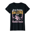 Womens Mom Busy Raising Ballers And T-Shirt - Graphic Print Unisex - T-Shirt, Sweatshirt, Hoodie