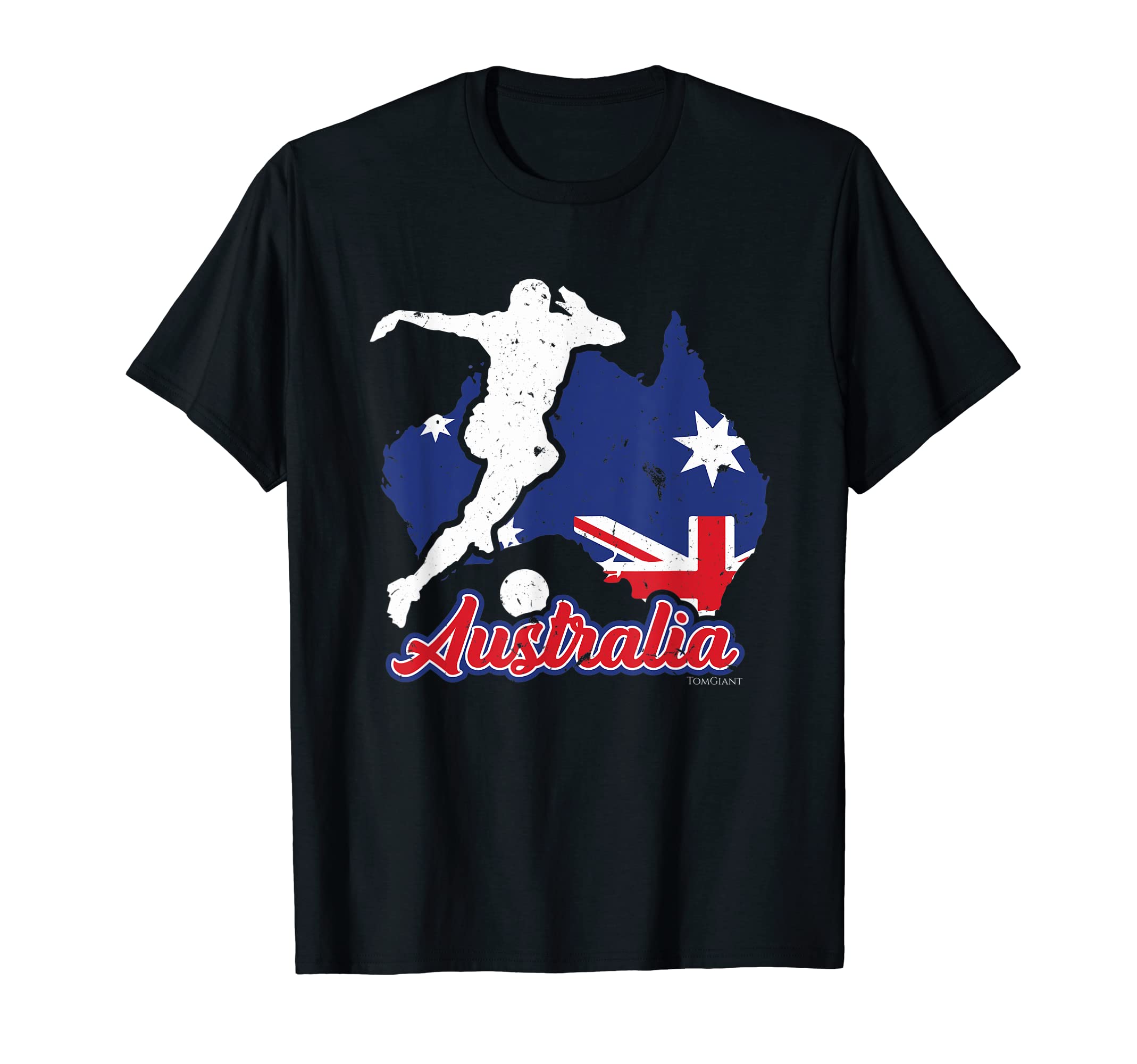 Soccer Football Australia Aussie T-Shirt - Streetwear Style for Adults - T-Shirt, Sweatshirt, Hoodie