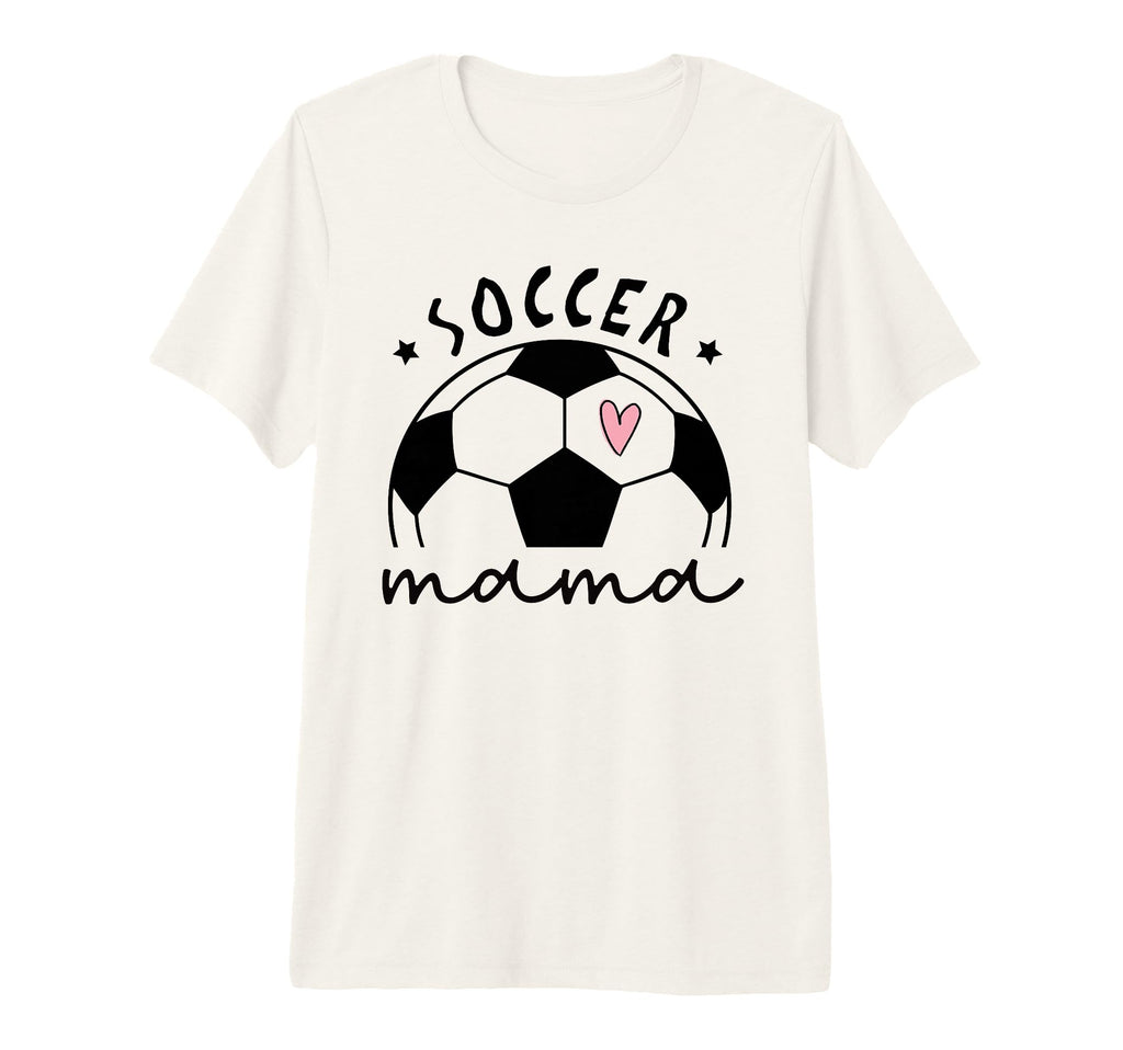 Soccer Mama Heart Ball Game Day T-Shirt - Novelty Apparel Men Women - T-Shirt, Sweatshirt, Hoodie