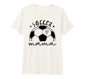 Soccer Mama Heart Ball Game Day T-Shirt - Aesthetic Graphic Men Women - T-Shirt, Sweatshirt, Hoodie